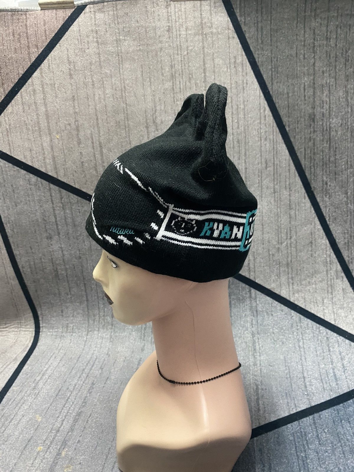 Japanese Brand × Psycho Bunny YUTAKA BRAND BUNNY HORN NICE DESIGN SPECTACLES BEANIE HAT Size ONE SIZE - 2 Thumbnail