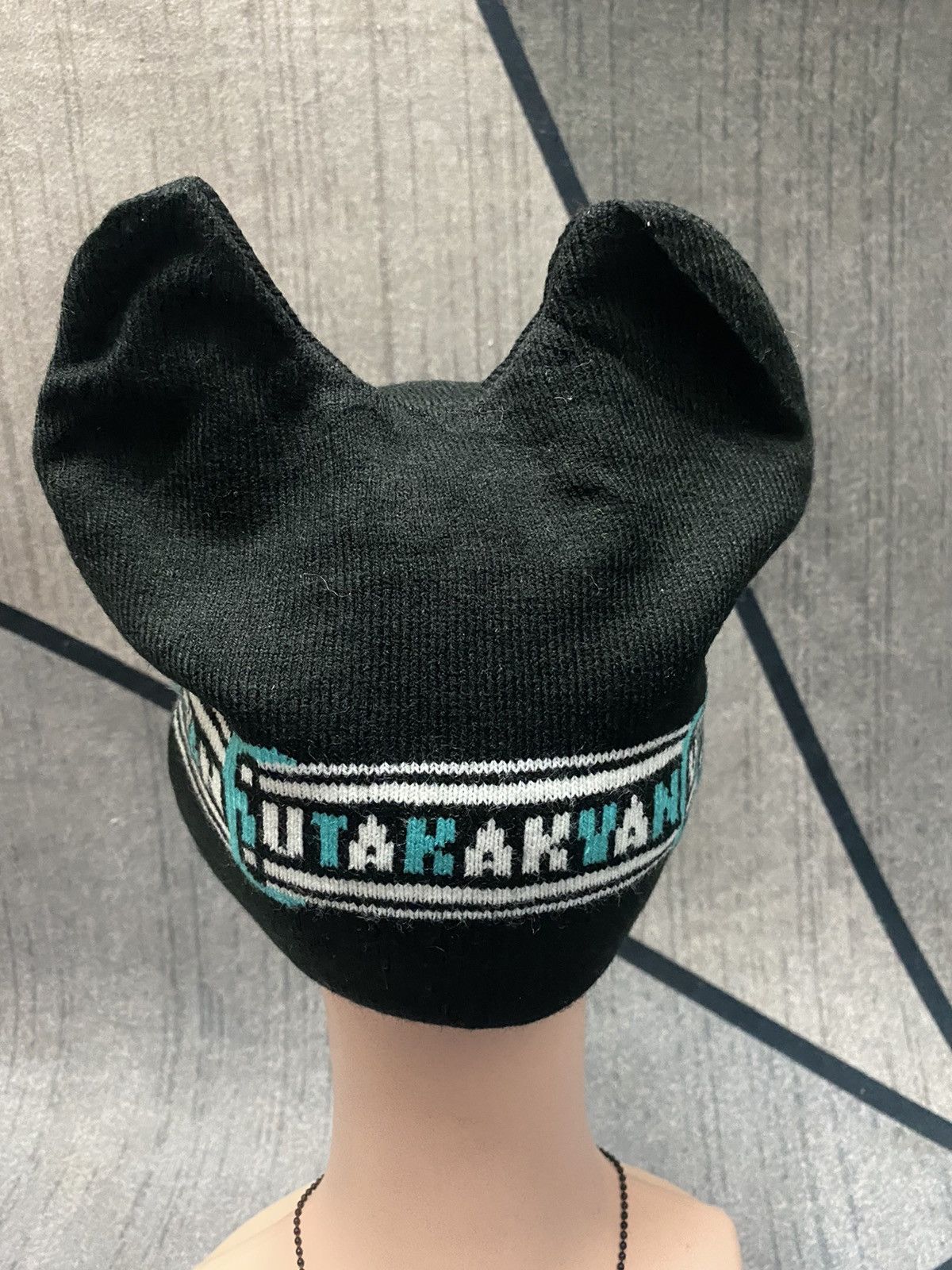 Japanese Brand × Psycho Bunny YUTAKA BRAND BUNNY HORN NICE DESIGN SPECTACLES BEANIE HAT Size ONE SIZE - 3 Thumbnail