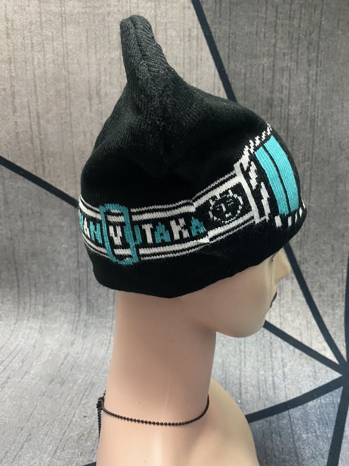 Japanese Brand × Psycho Bunny YUTAKA BRAND BUNNY HORN NICE DESIGN SPECTACLES BEANIE HAT Size ONE SIZE - 4 Thumbnail