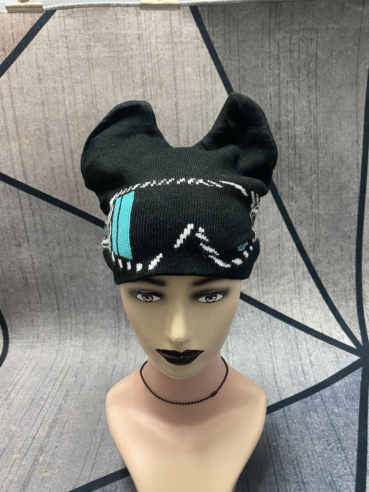 Japanese Brand × Psycho Bunny YUTAKA BRAND BUNNY HORN NICE DESIGN SPECTACLES BEANIE HAT Size ONE SIZE - 1 Thumbnail