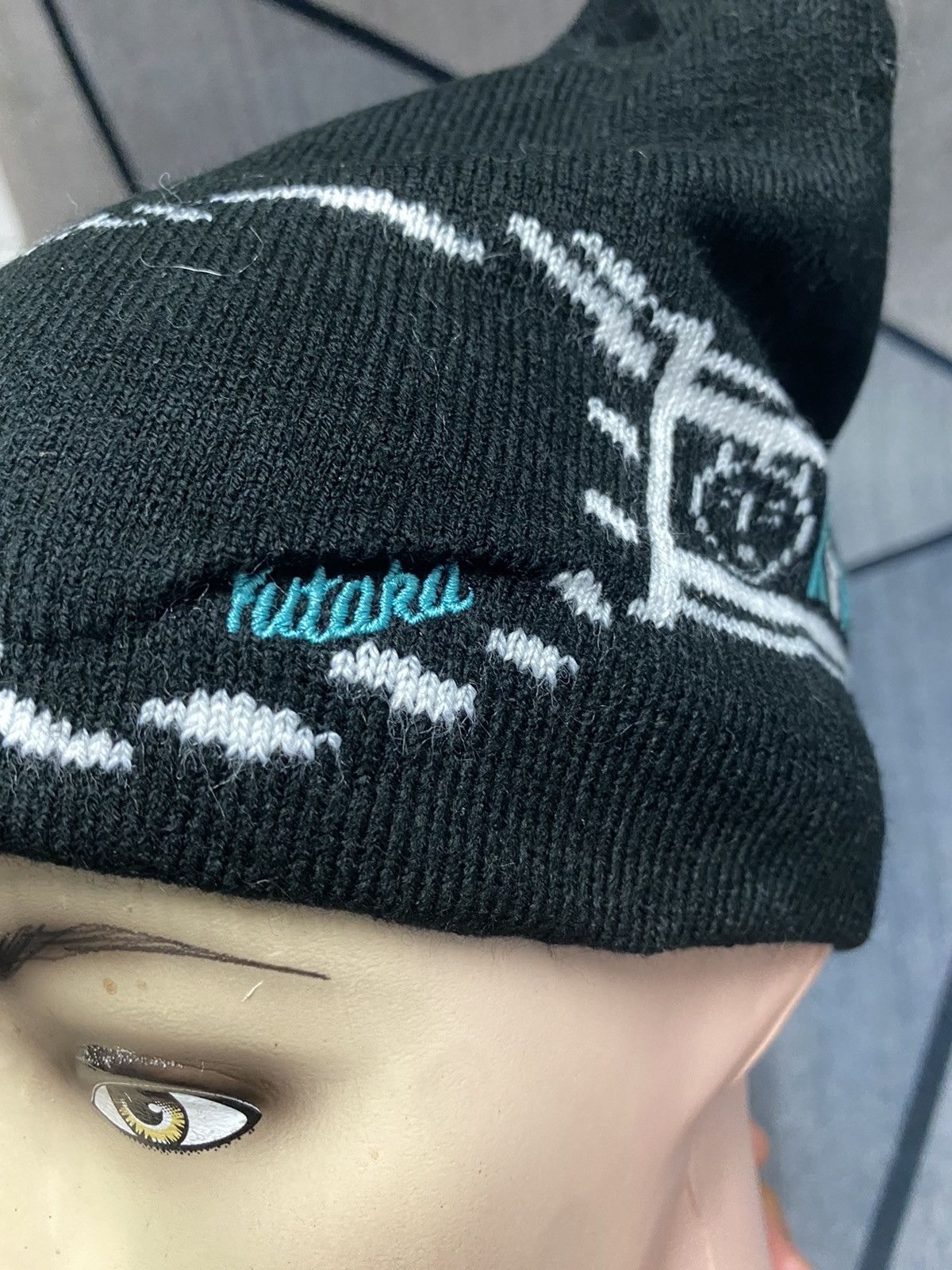 Japanese Brand × Psycho Bunny YUTAKA BRAND BUNNY HORN NICE DESIGN SPECTACLES BEANIE HAT Size ONE SIZE - 5 Thumbnail