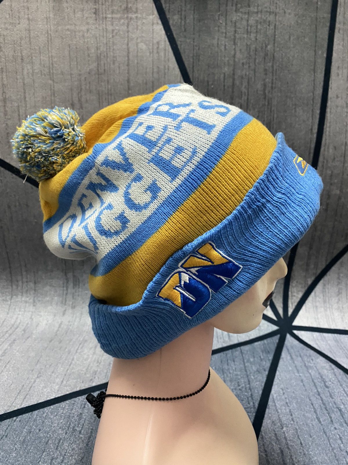 NBA DENVER NUGGETS NBA Embroidered Logo Big Size Beanie Hat Size ONE SIZE - 1 Thumbnail