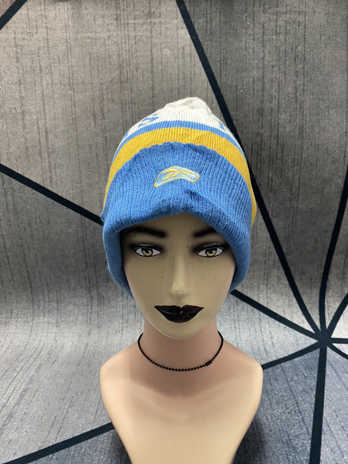 NBA DENVER NUGGETS NBA Embroidered Logo Big Size Beanie Hat Size ONE SIZE - 2 Thumbnail