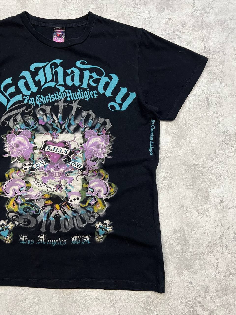 Ed Hardy Vintage y2k Ed Hardy by Christian Audigier T-shirt Size US M / EU 48-50 / 2 - 2 Thumbnail