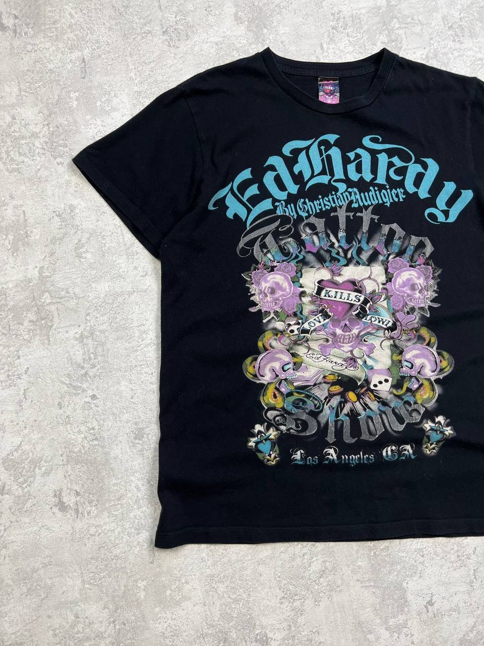 Ed Hardy Vintage y2k Ed Hardy by Christian Audigier T-shirt Size US M / EU 48-50 / 2 - 3 Thumbnail