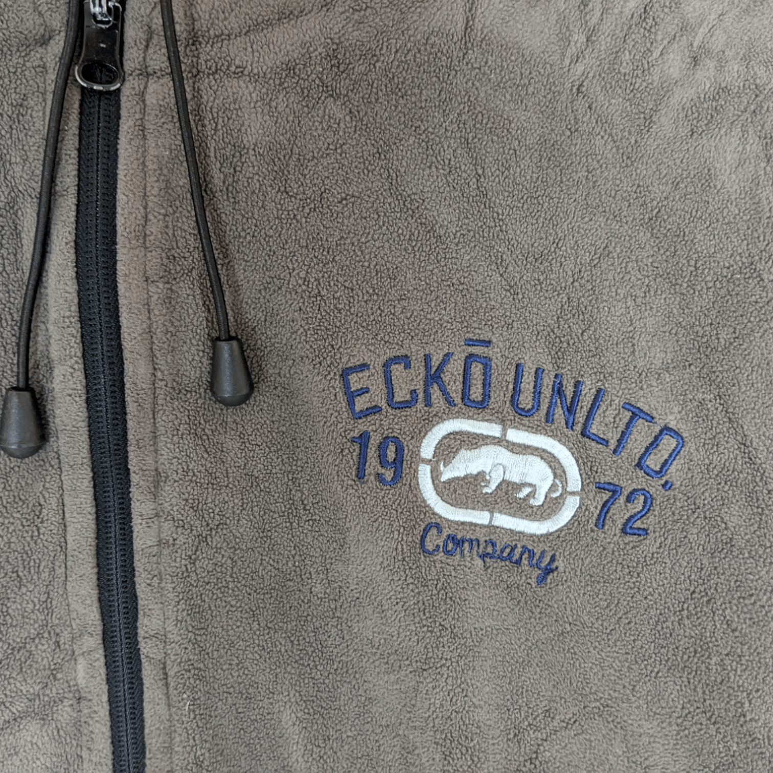 Ecko Unltd. ECKO UNLTD Big Logo Winter Parka Fleece Sherpa Jacket Size US L / EU 52-54 / 3 - 6 Thumbnail