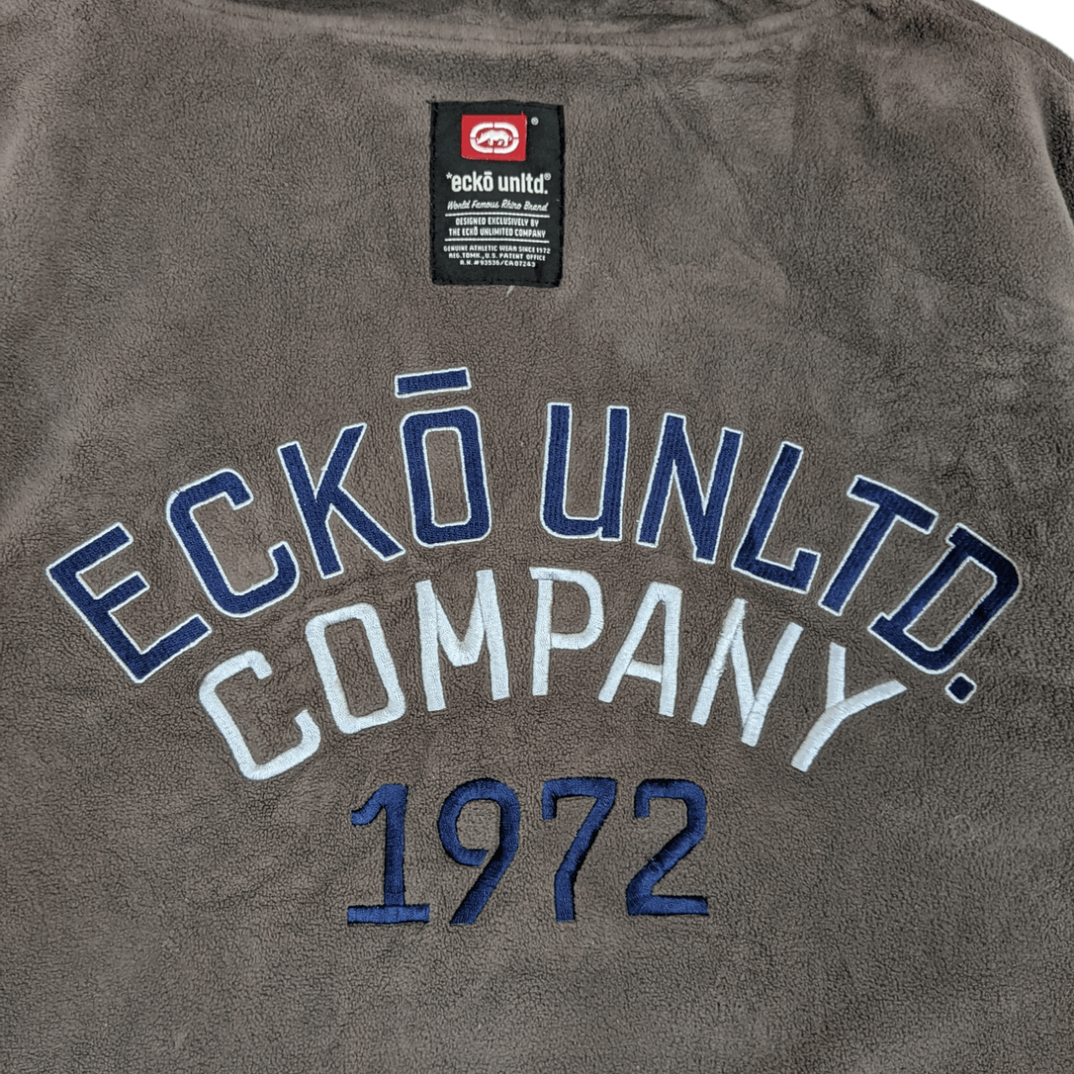 Ecko Unltd. ECKO UNLTD Big Logo Winter Parka Fleece Sherpa Jacket Size US L / EU 52-54 / 3 - 9 Thumbnail