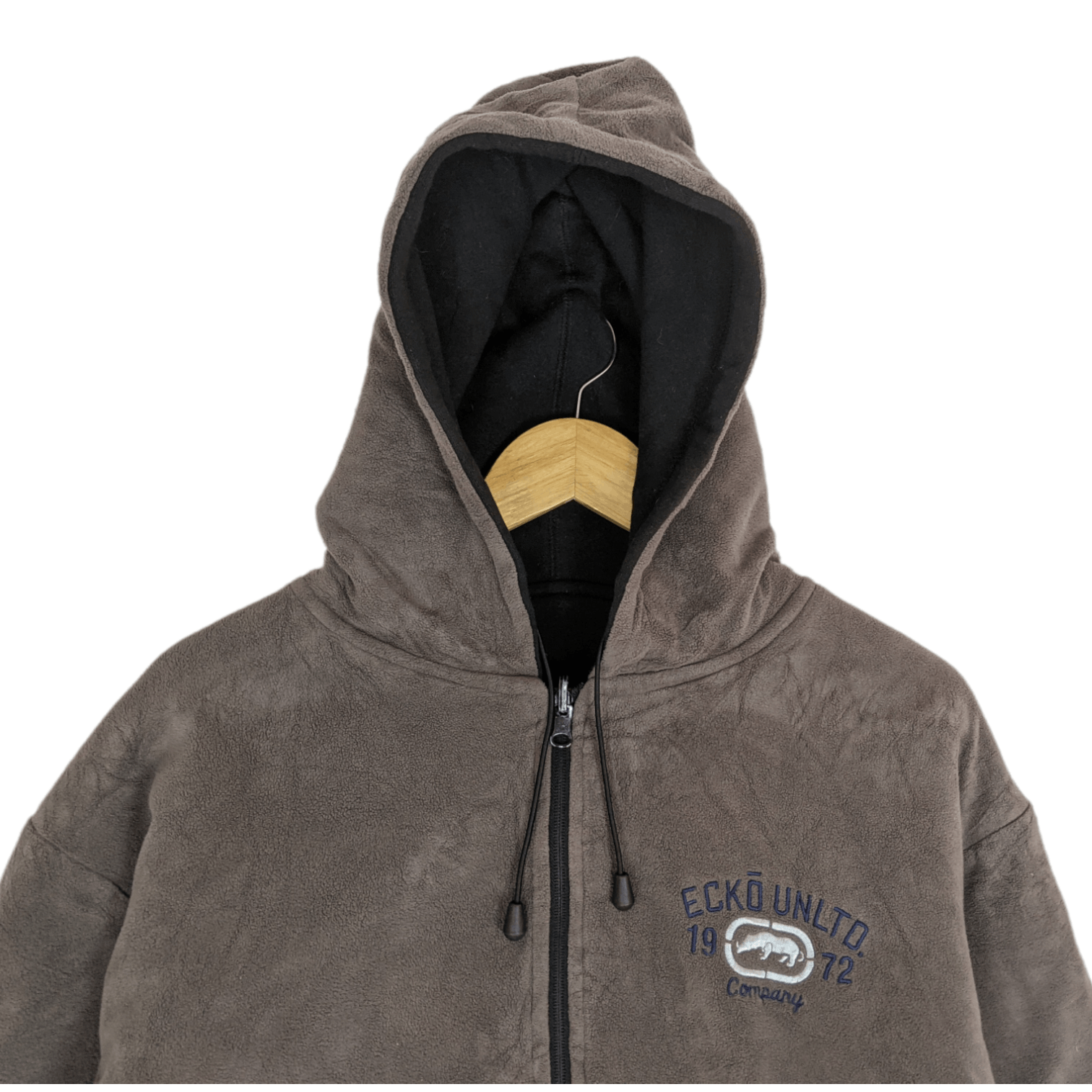 Ecko Unltd. ECKO UNLTD Big Logo Winter Parka Fleece Sherpa Jacket Size US L / EU 52-54 / 3 - 4 Thumbnail