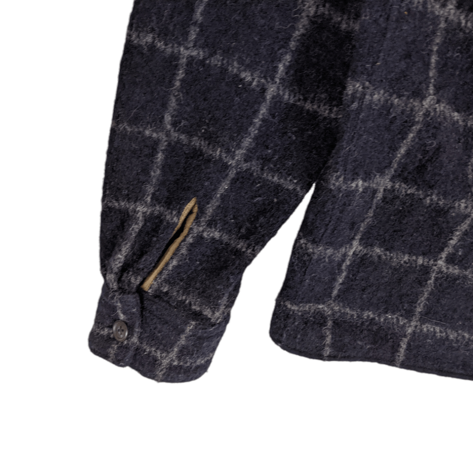 Japanese Brand Japan SON OF CHEESE Acrylic Button Up Flannel Jacket Size US M / EU 48-50 / 2 - 6 Thumbnail