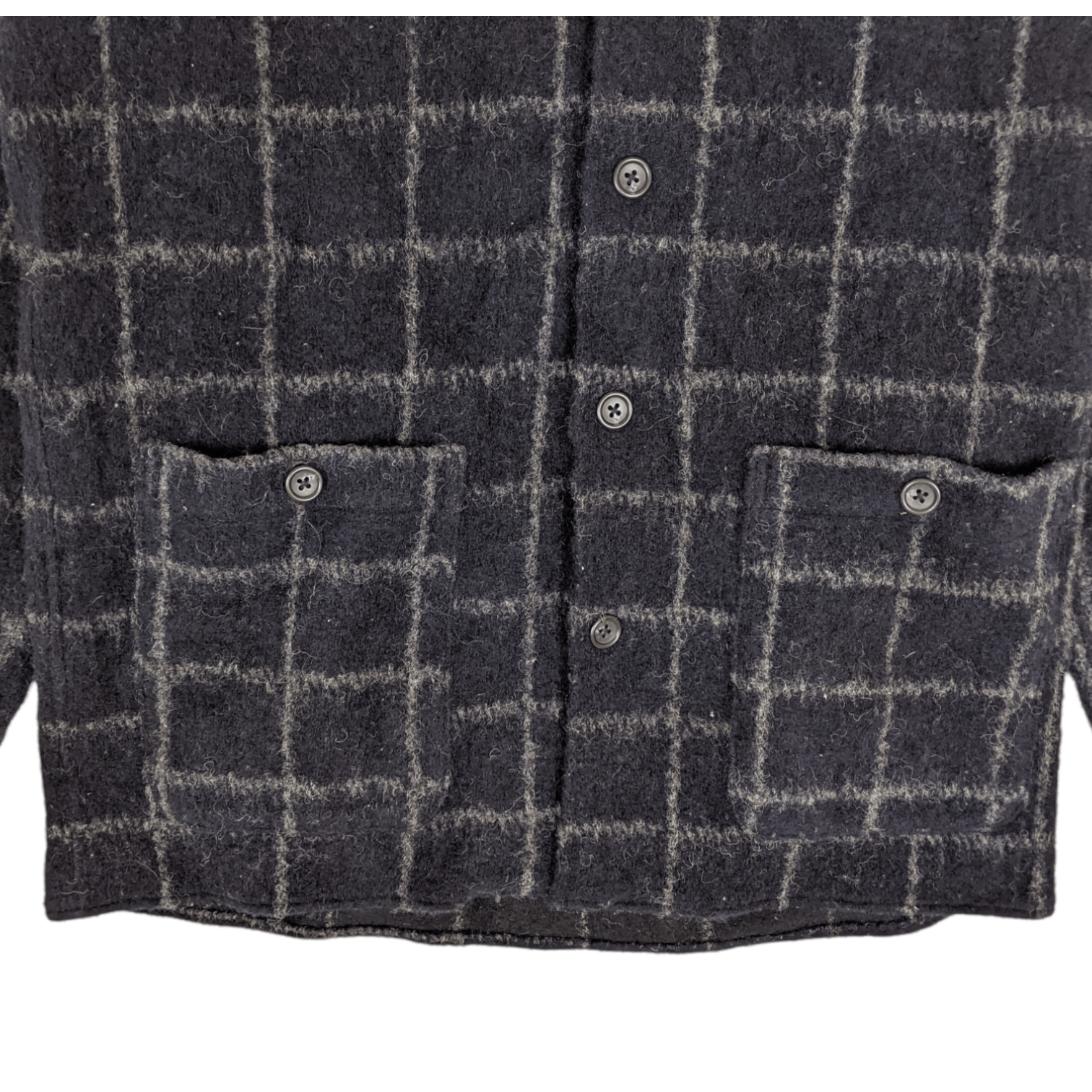 Japanese Brand Japan SON OF CHEESE Acrylic Button Up Flannel Jacket Size US M / EU 48-50 / 2 - 5 Thumbnail
