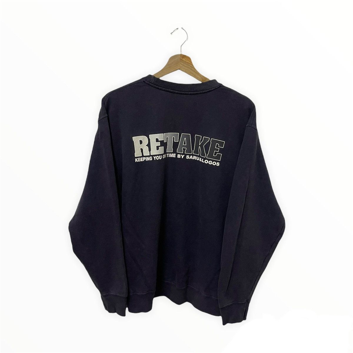 Japanese Brand × Vintage Vintage Grass Hither Big Logo Graphic Sweatshirt Size US L / EU 52-54 / 3 - 4 Thumbnail