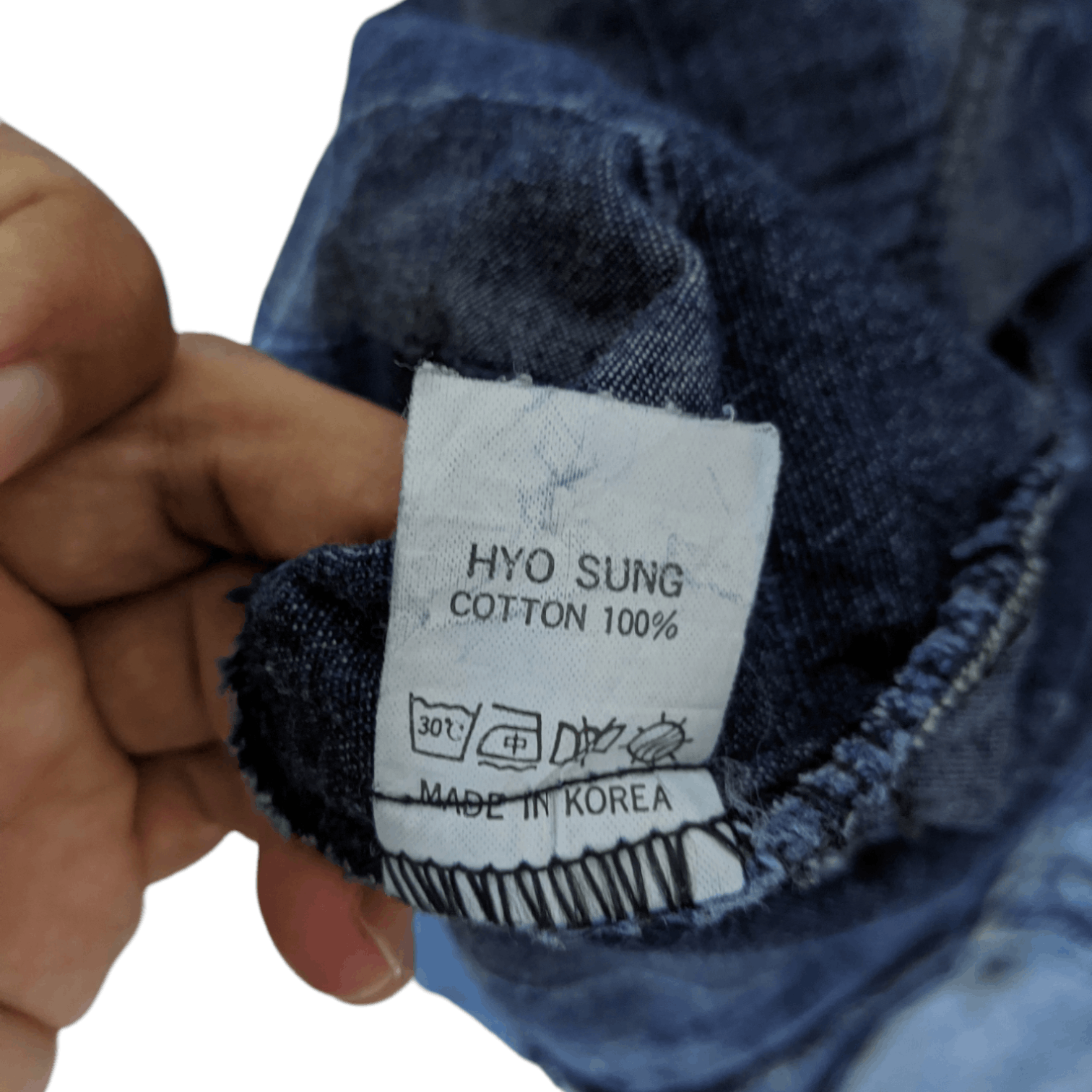 Japanese Brand Korea HYO SUNG Denim Party Jacket Size US XL / EU 56 / 4 - 9 Thumbnail