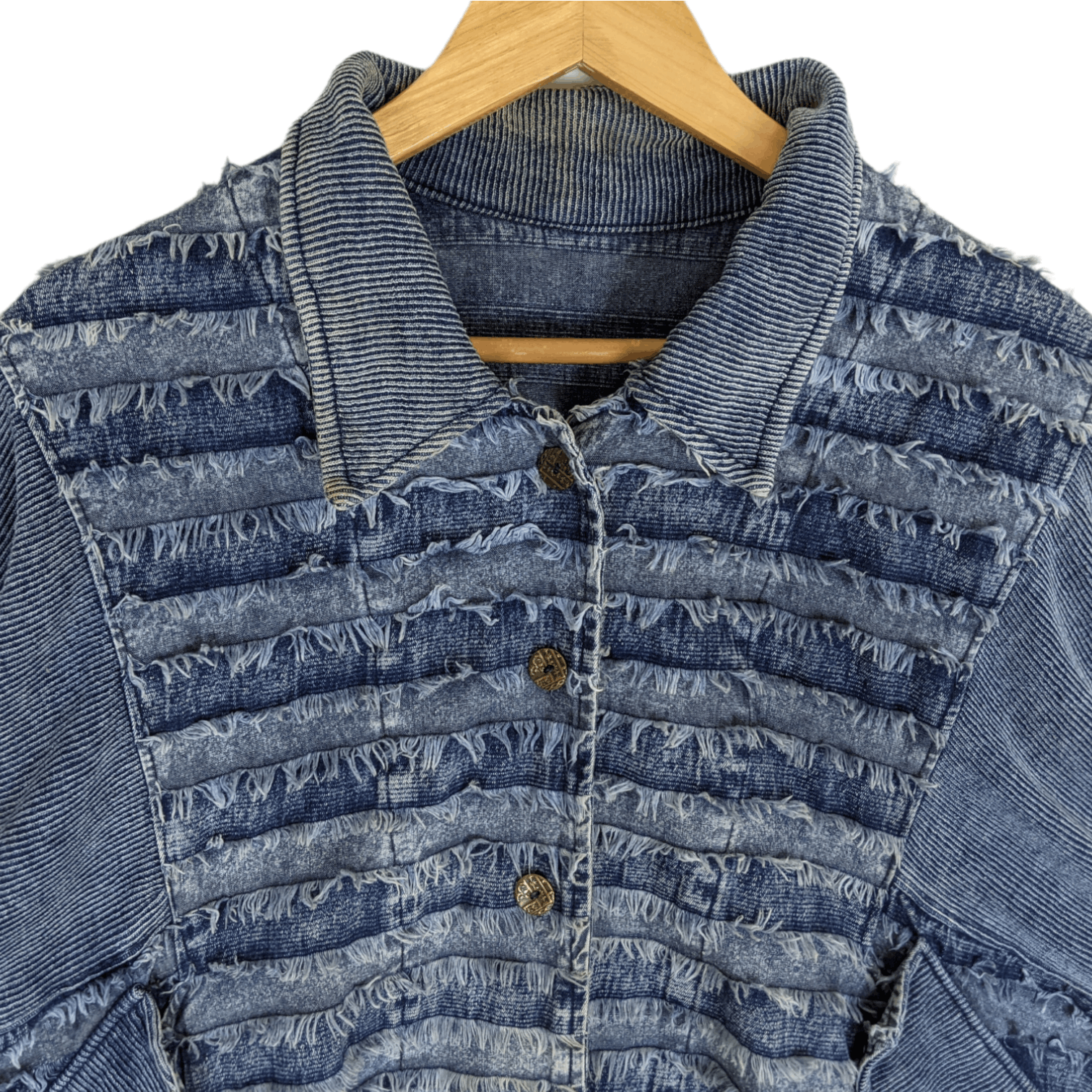 Japanese Brand Korea HYO SUNG Denim Party Jacket Size US XL / EU 56 / 4 - 3 Thumbnail