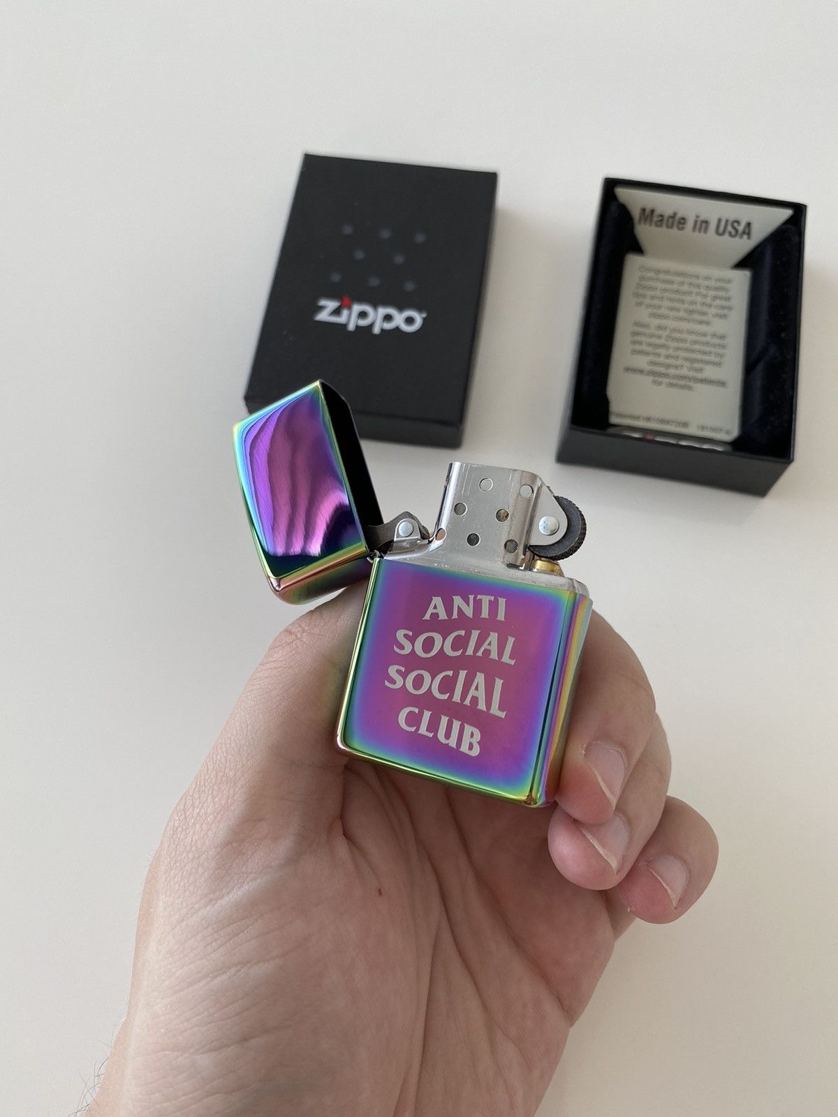 Anti Social Social Club ASSC Lighter Size ONE SIZE - 7 Thumbnail