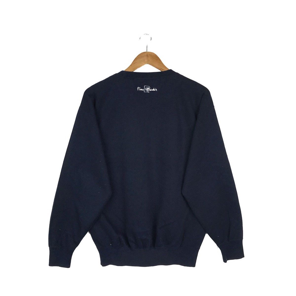Pierre Cardin Vintage Pierre Cardin Paris Spell Out-Embroid Sweatshirt Size US L / EU 52-54 / 3 - 5 Thumbnail