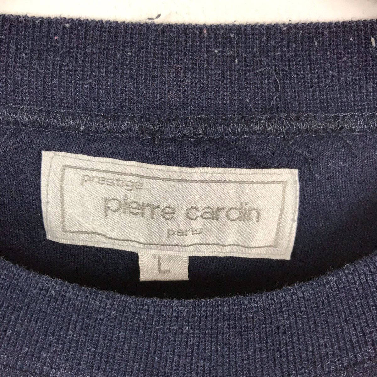 Pierre Cardin Vintage Pierre Cardin Paris Spell Out-Embroid Sweatshirt Size US L / EU 52-54 / 3 - 4 Thumbnail