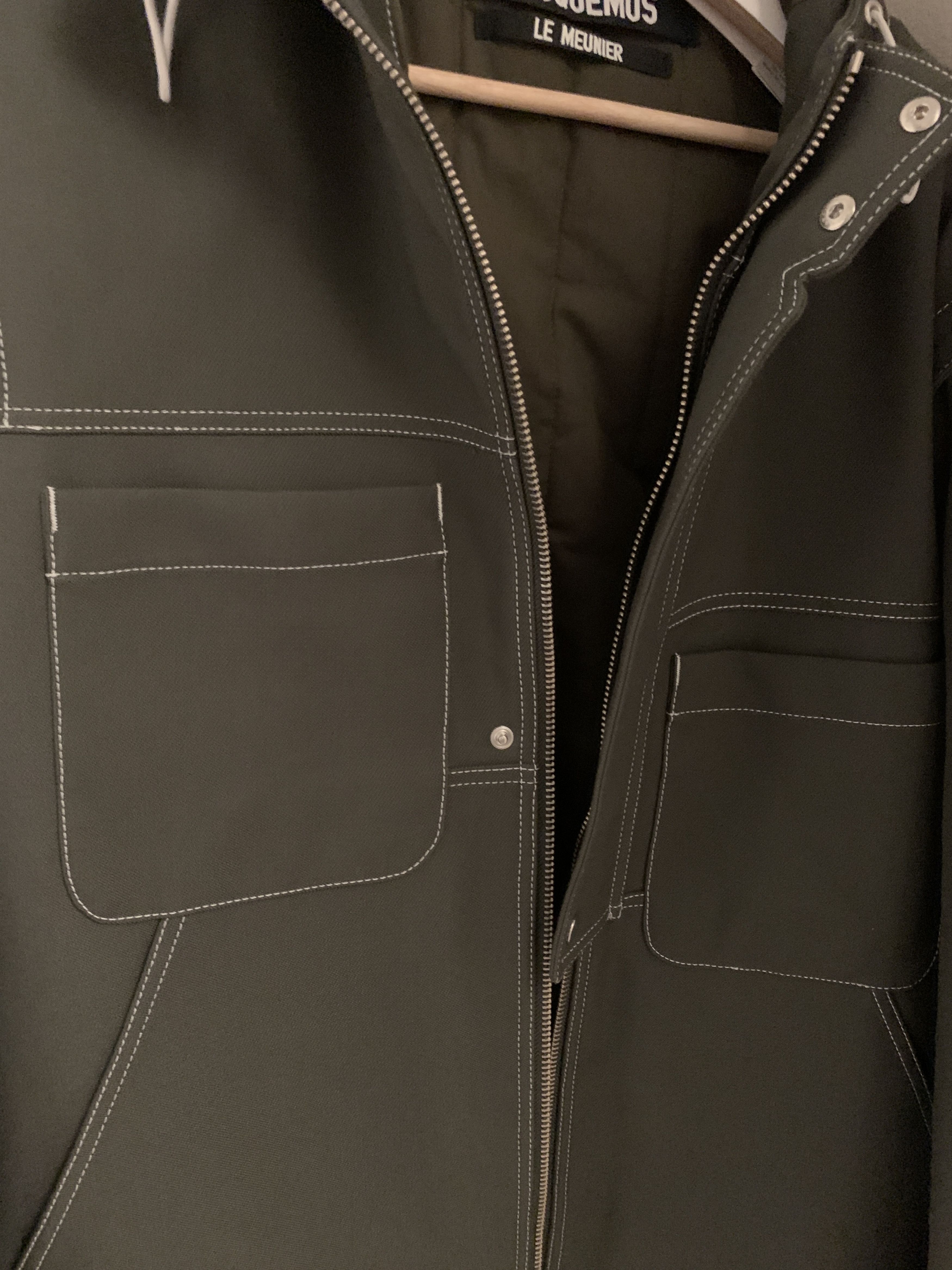 Jacquemus Jacquemus La Veste Meunier Jacket in Green Size US M / EU 48-50 / 2 - 3 Thumbnail