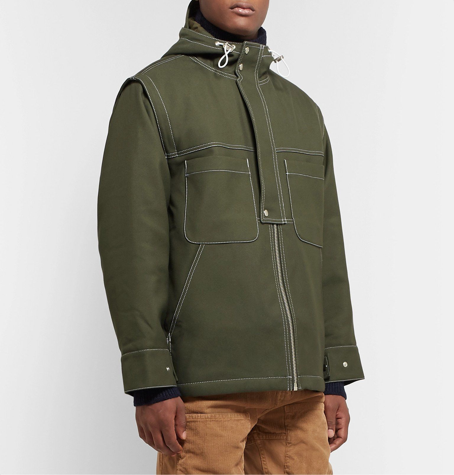 Jacquemus Jacquemus La Veste Meunier Jacket in Green Size US M / EU 48-50 / 2 - 8 Thumbnail