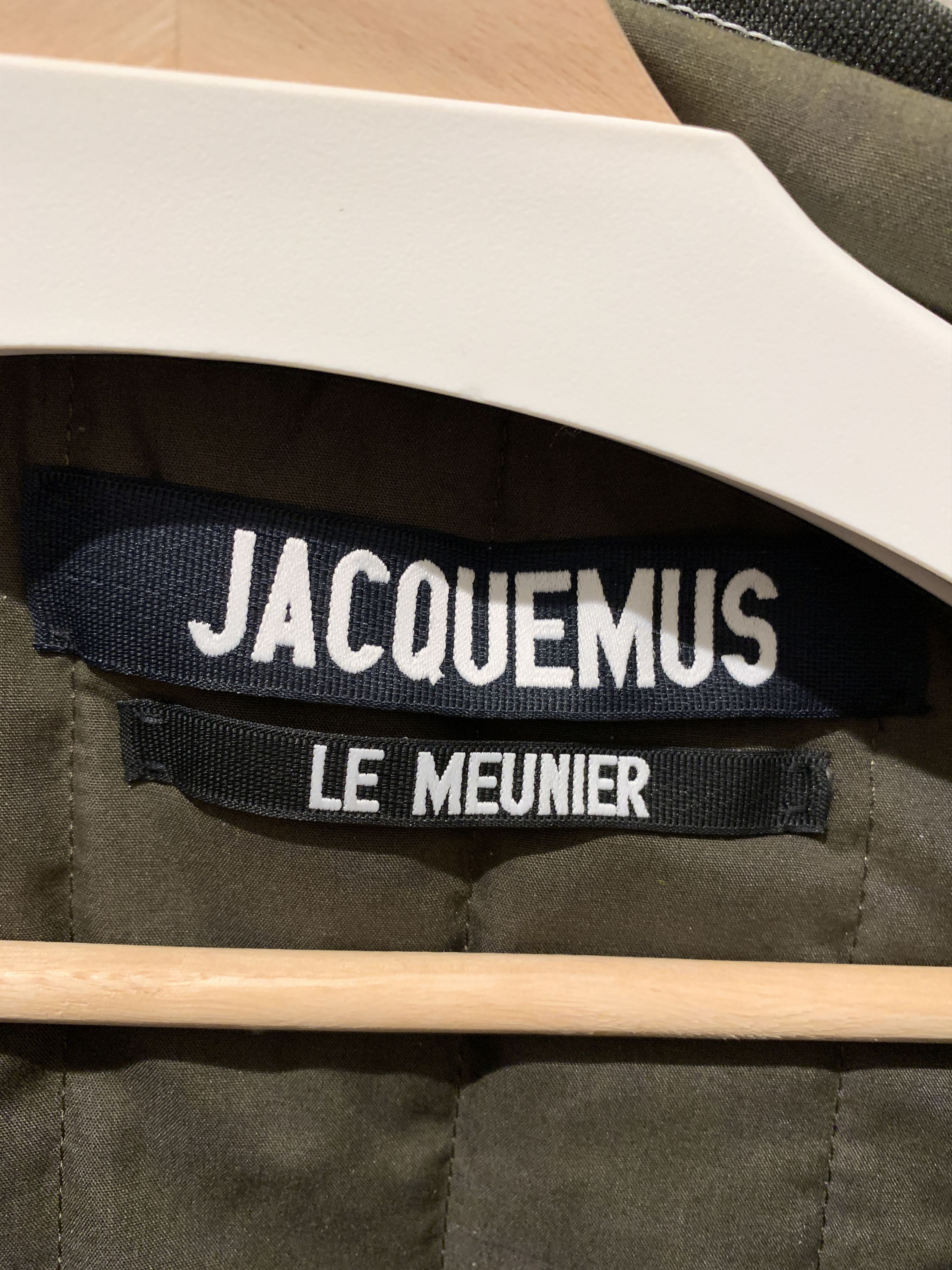 Jacquemus Jacquemus La Veste Meunier Jacket in Green Size US M / EU 48-50 / 2 - 5 Thumbnail
