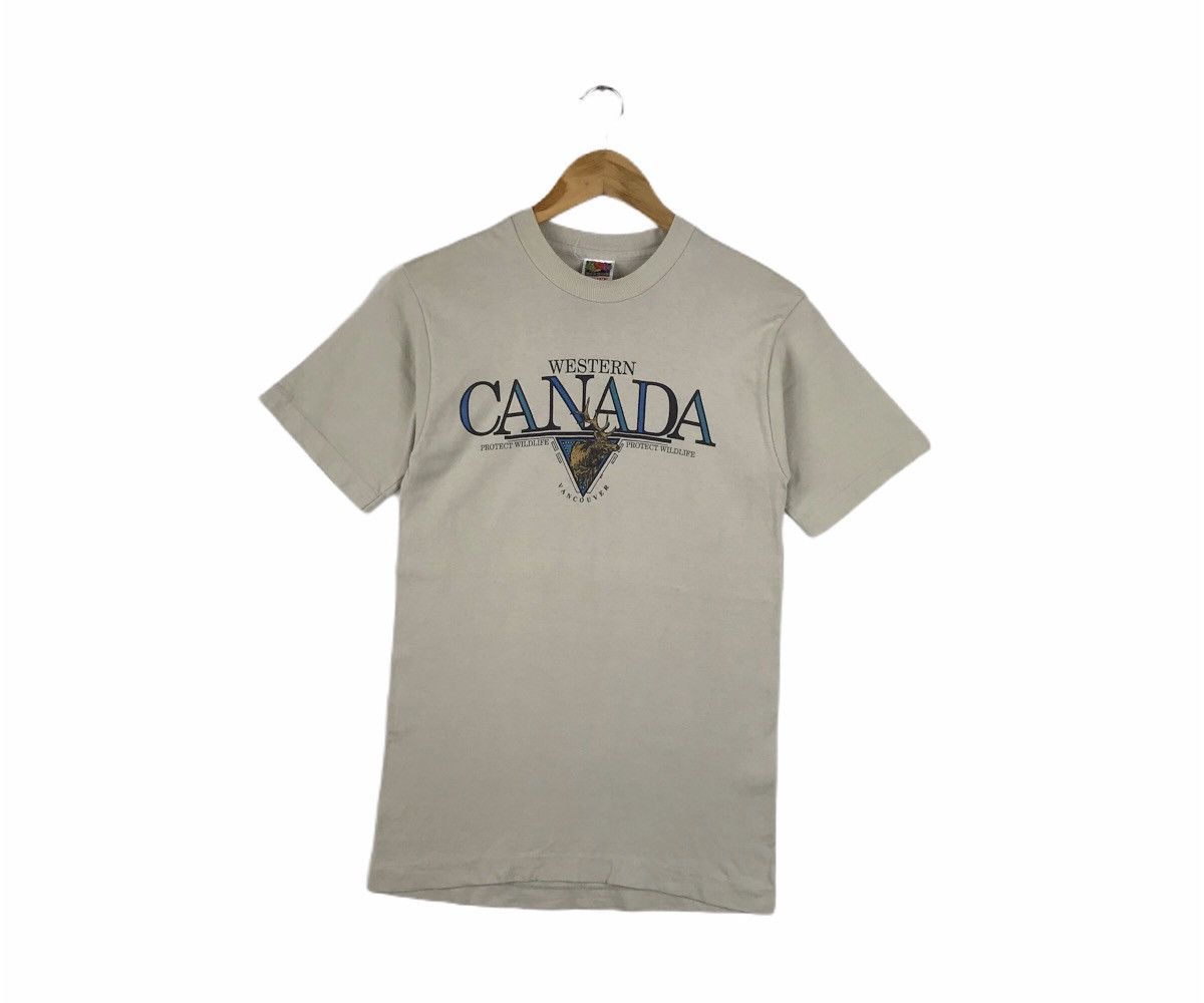 Habitat × Vintage Vintage 90s Western CANADA Vancouver Tshirt Size US XS / EU 42 / 0 - 1 Thumbnail