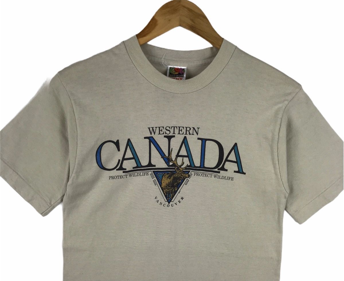Habitat × Vintage Vintage 90s Western CANADA Vancouver Tshirt Size US XS / EU 42 / 0 - 2 Thumbnail