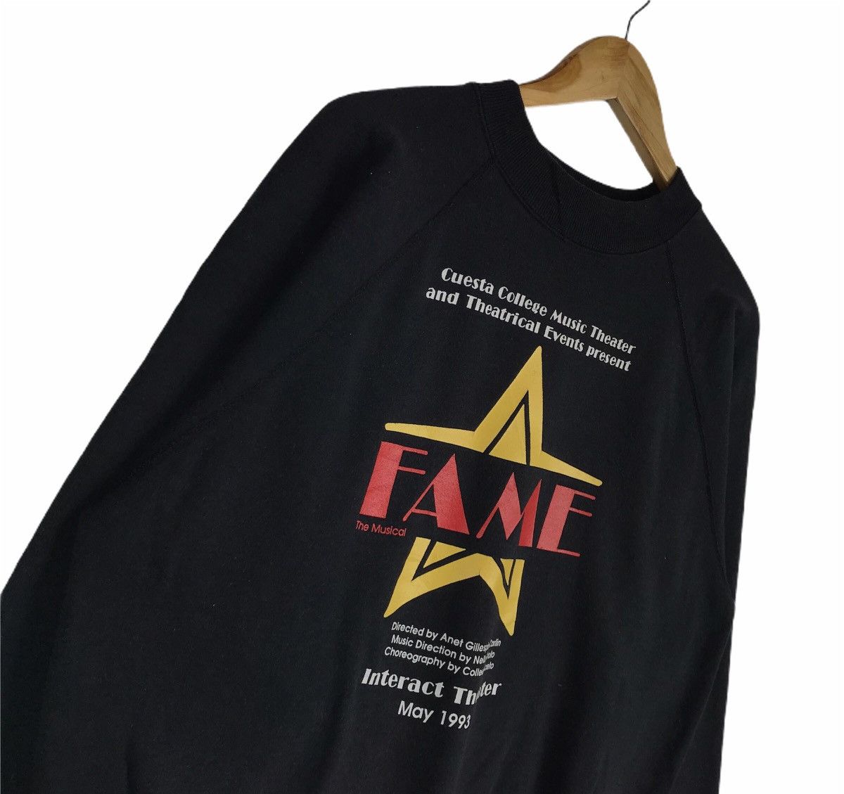 Vintage Vintage 90s Fame The Musical Theater Sweatshirt Pullover Size US XL / EU 56 / 4 - 3 Thumbnail