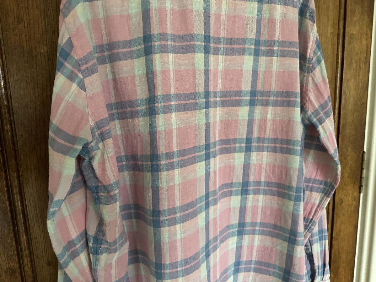 Saint Laurent Paris SS19 $890 Saint Laurent pink flannel *super rare* Size US XL / EU 56 / 4 - 18 Thumbnail