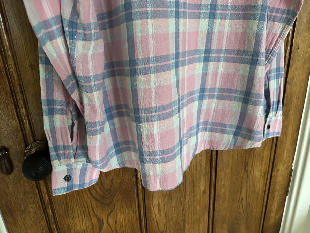 Saint Laurent Paris SS19 $890 Saint Laurent pink flannel *super rare* Size US XL / EU 56 / 4 - 19 Thumbnail