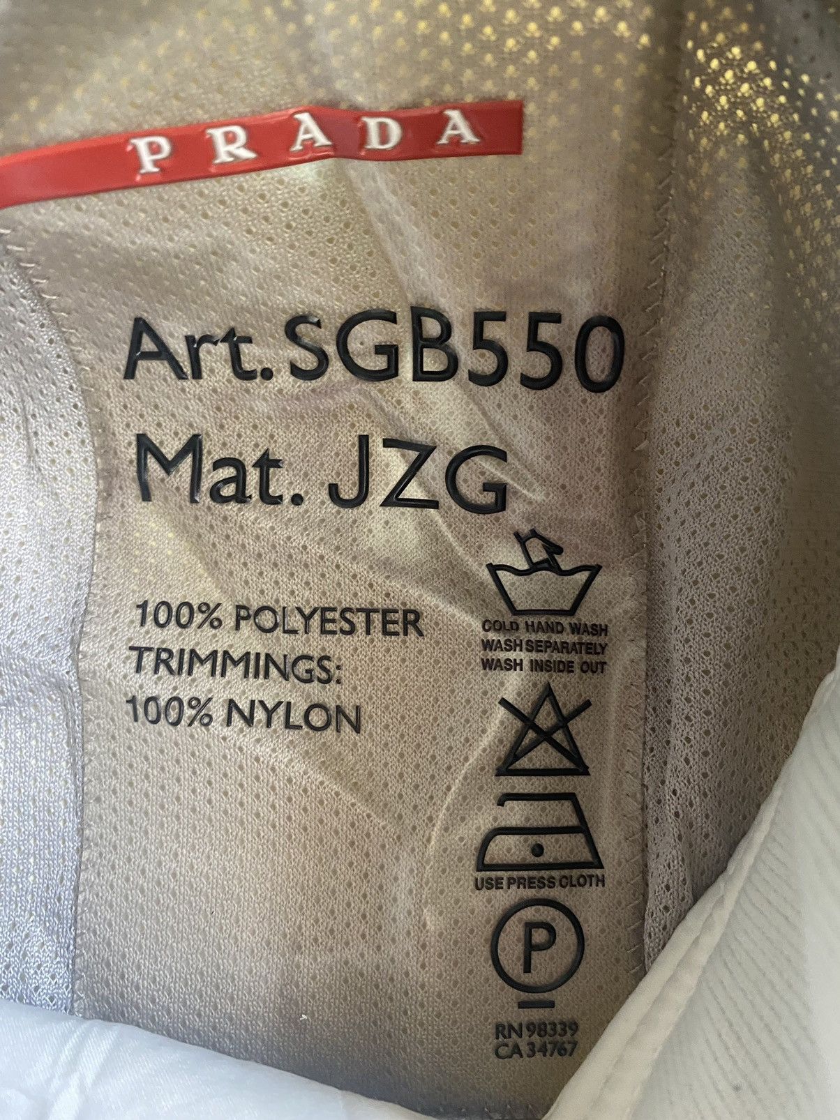 Prada Prada Sport Gore-tex Jacket Size US M / EU 48-50 / 2 - 3 Thumbnail