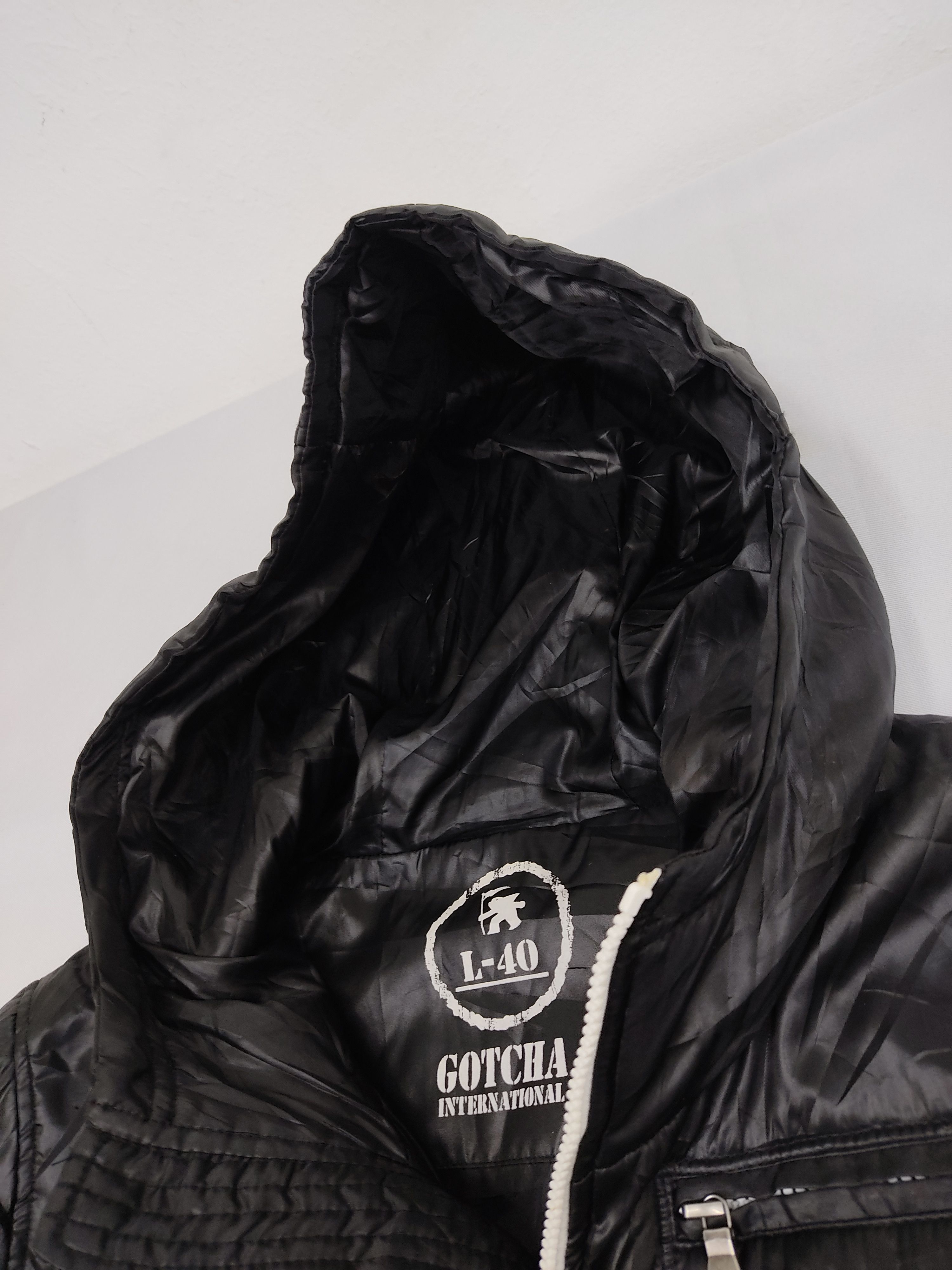 Gotcha Gotcha Down Men Jacket Hoodie Bomber Size US L / EU 52-54 / 3 - 4 Thumbnail