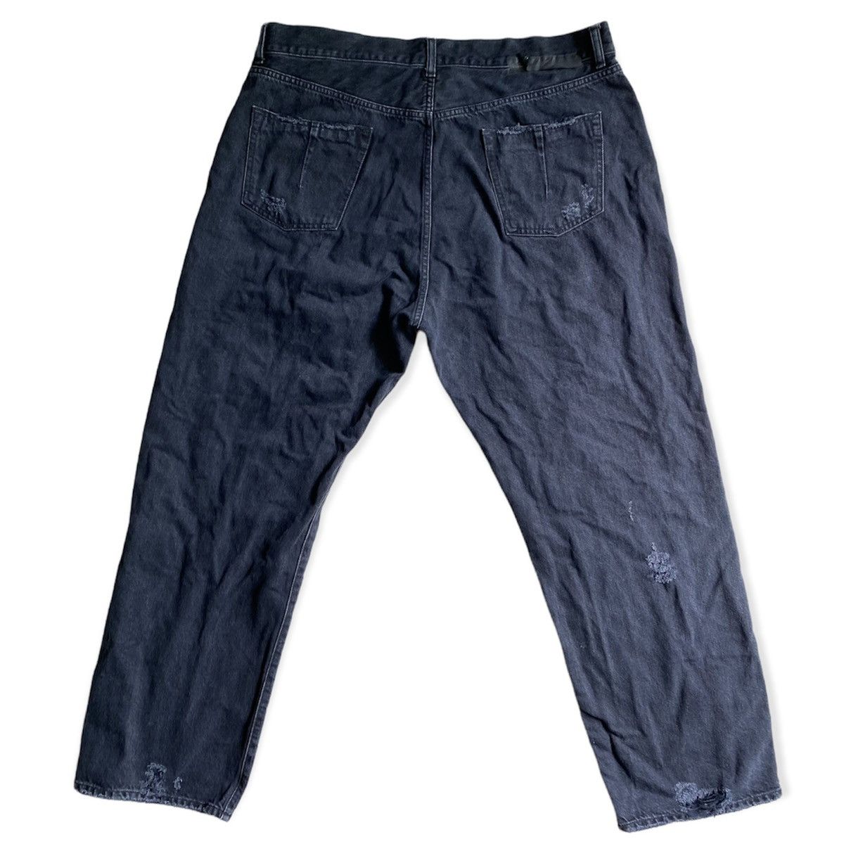 Ben Taverniti Unravel Project Oversize Shredded Jeans Size US 32 / EU 48 - 7 Thumbnail