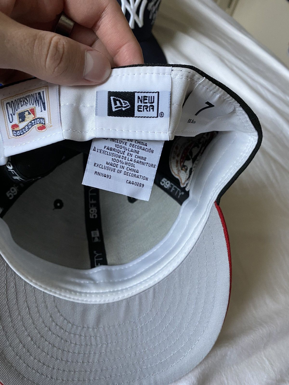 New Era Sz 7 - Pittsburgh Pirates Fitted Hat Size ONE SIZE - 4 Thumbnail