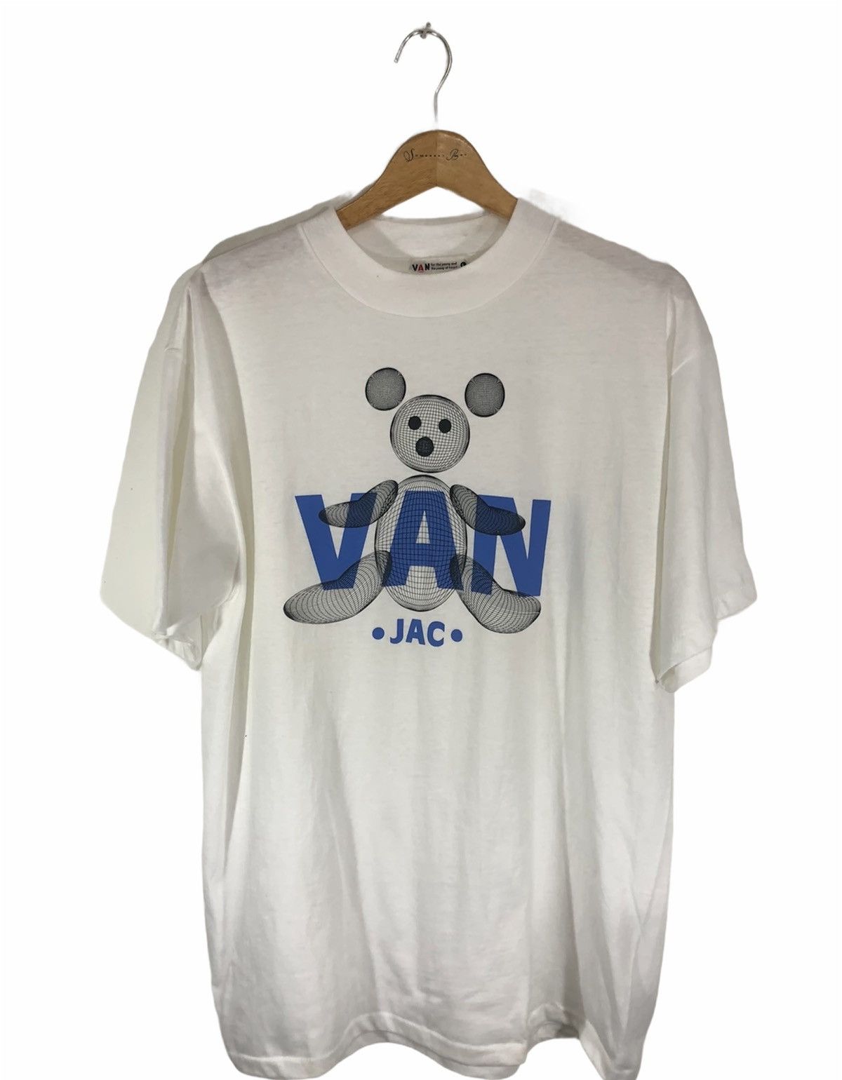 Van Vintage VAN JAC T-shirt Size US L / EU 52-54 / 3 - 1 Thumbnail