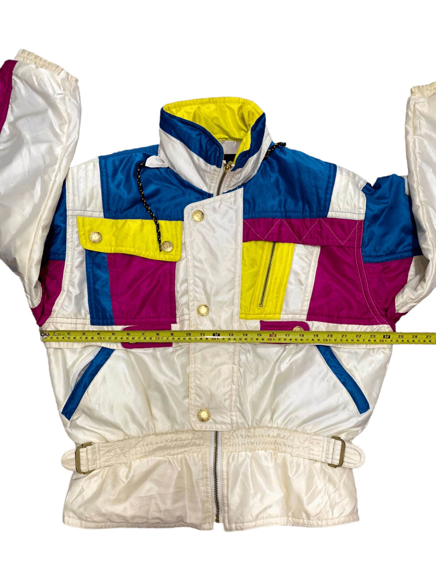 Japanese Brand Hype Multi Colour Ski Jacket Size L / US 10 / IT 46 - 10 Thumbnail