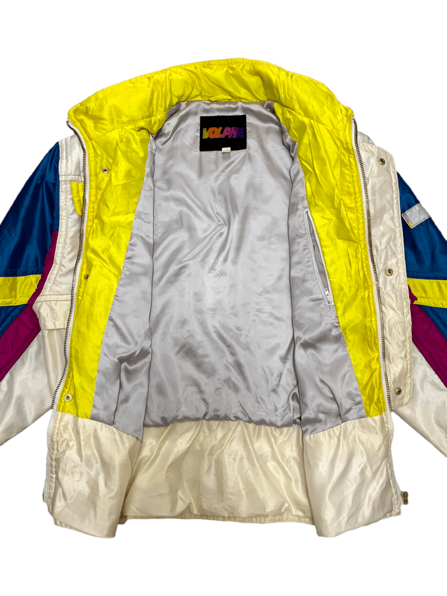 Japanese Brand Hype Multi Colour Ski Jacket Size L / US 10 / IT 46 - 9 Thumbnail