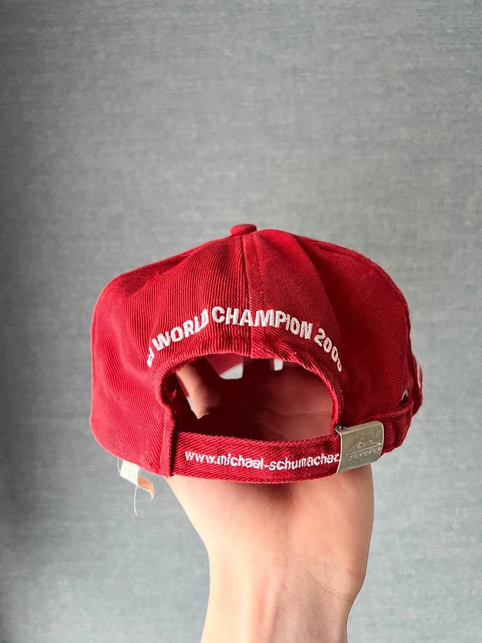 Vintage ferrari michael schumacher cap f1 Size ONE SIZE - 6 Thumbnail