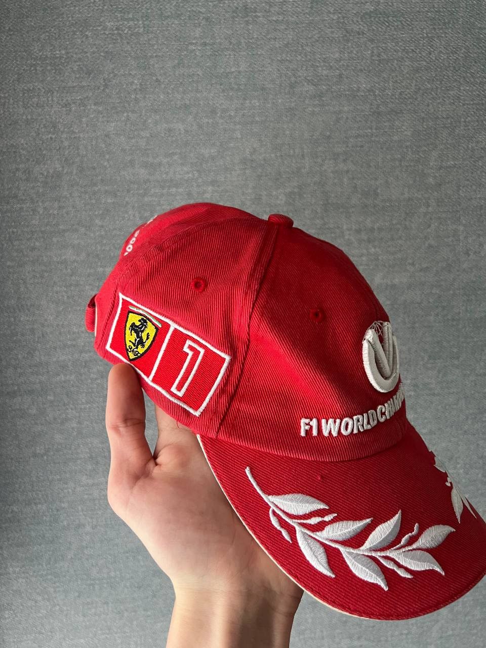 Vintage ferrari michael schumacher cap f1 Size ONE SIZE - 3 Thumbnail
