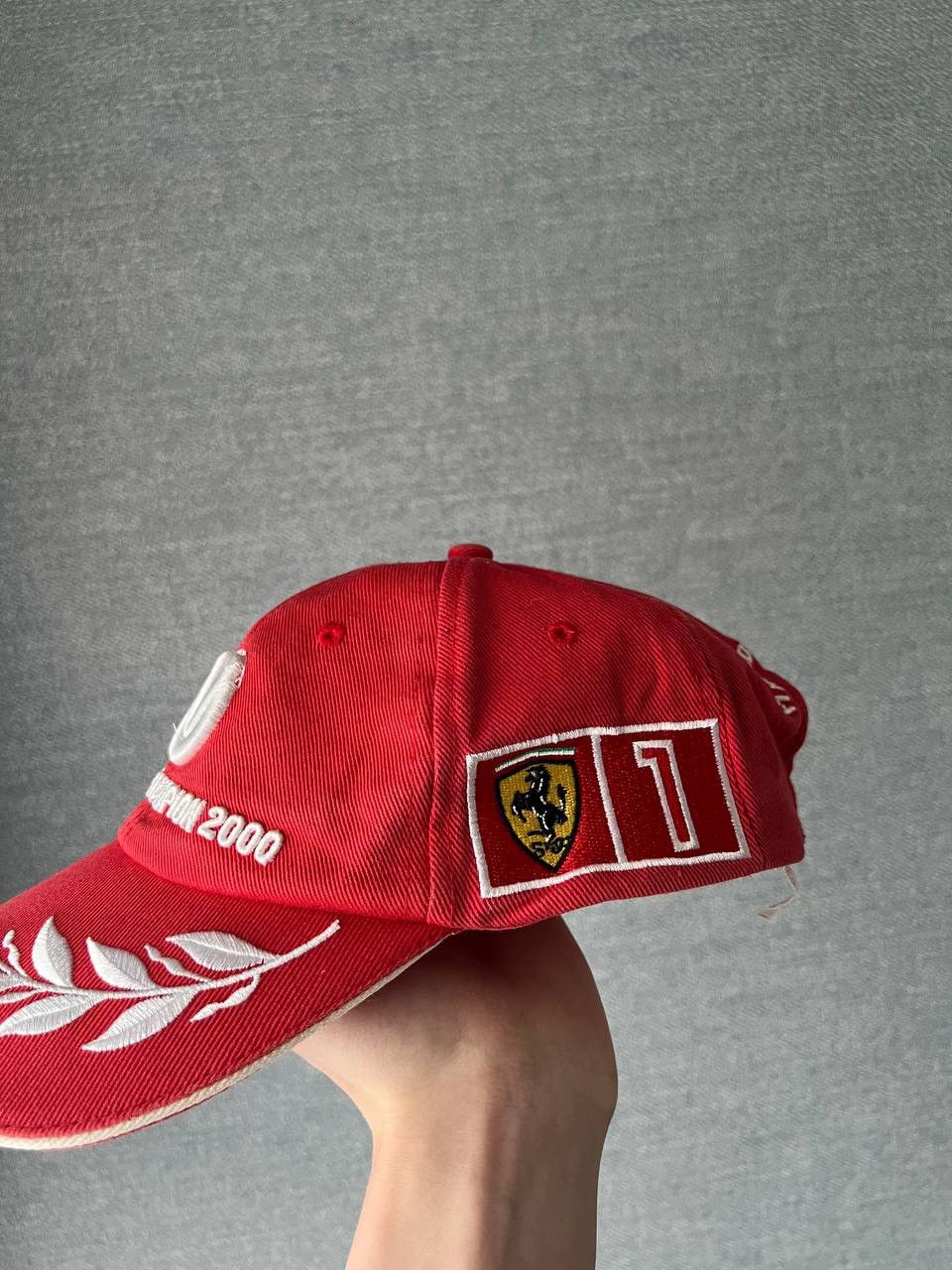 Vintage ferrari michael schumacher cap f1 Size ONE SIZE - 4 Thumbnail