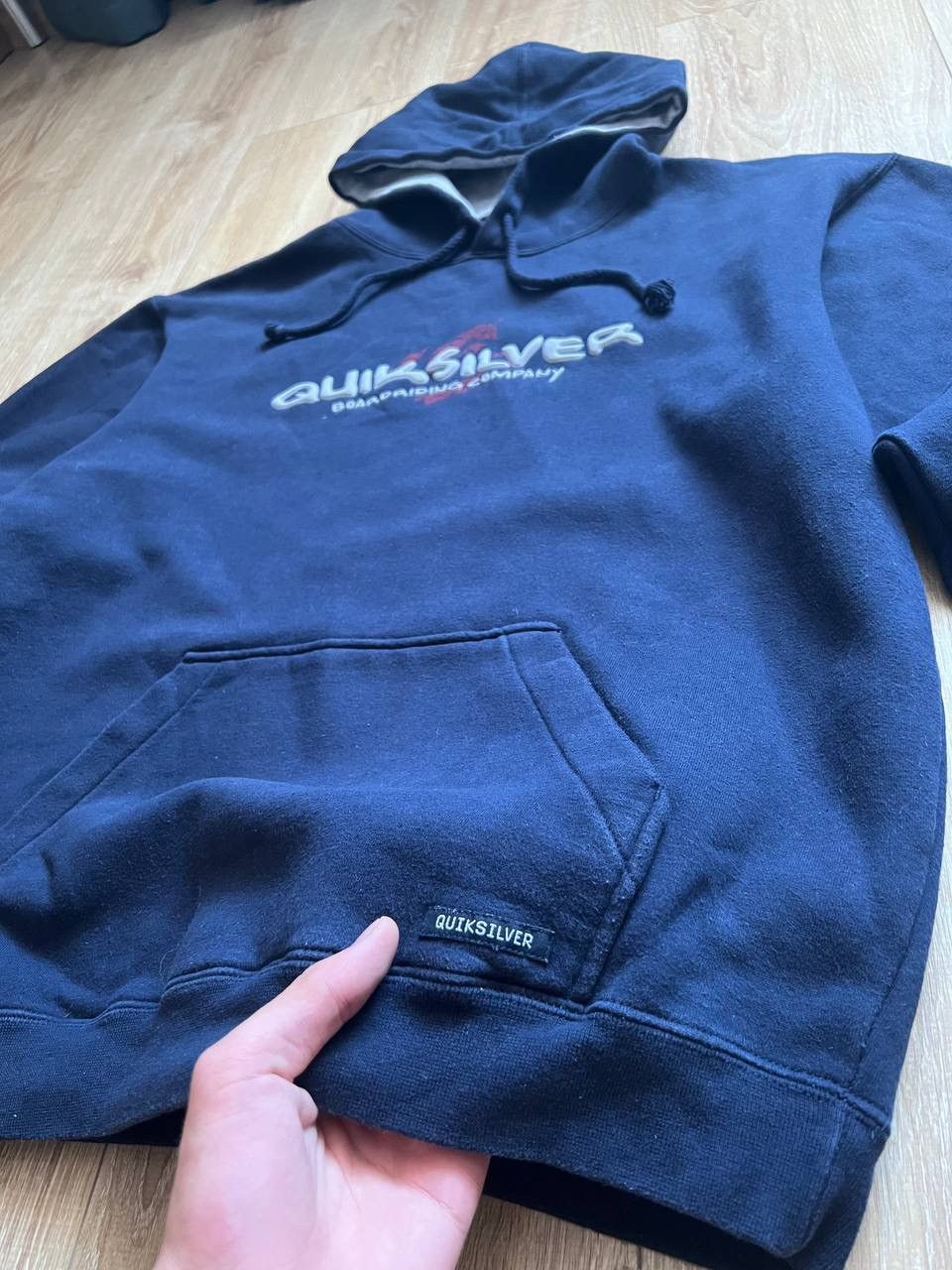 Quicksilver Vintage Quiksilver Hoodie Size US S / EU 44-46 / 1 - 6 Thumbnail