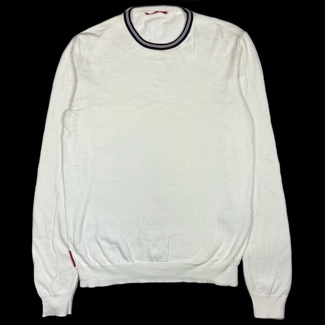 Prada Prada 2008 Red Tab Light Pullover Jumper Sweater Size US M / EU 48-50 / 2 - 1 Thumbnail