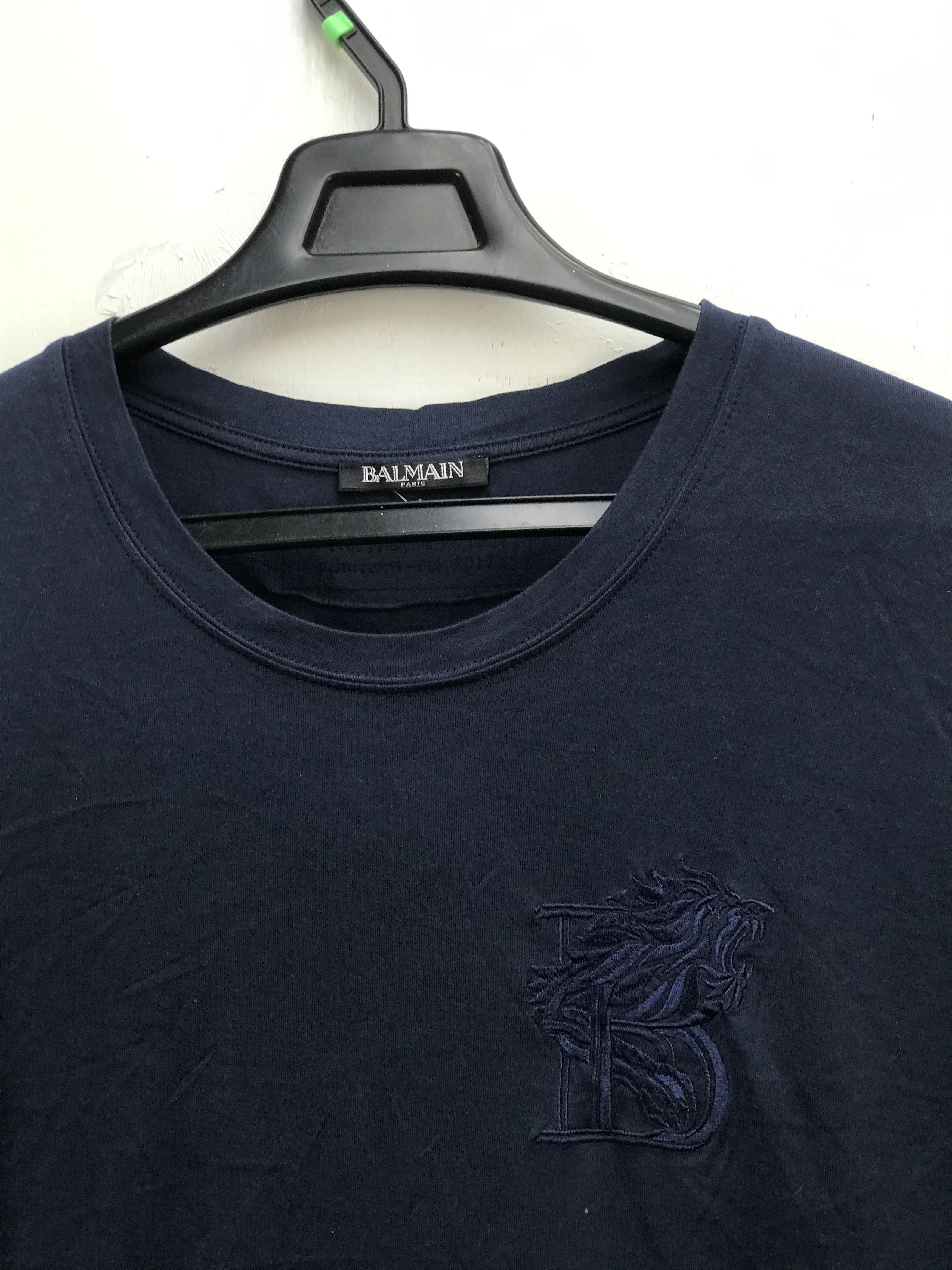 Balmain BALMAIN EMBROIDERY LOGO SHIRT XS FIT M Size US M / EU 48-50 / 2 - 3 Thumbnail