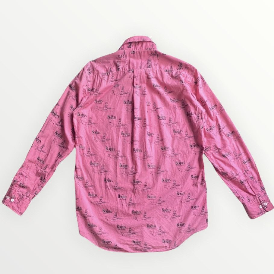 Comme des Garcons 2011 Comme Des Garcons X The Beatles Object Dye Shirt Size US M / EU 48-50 / 2 - 2 Thumbnail