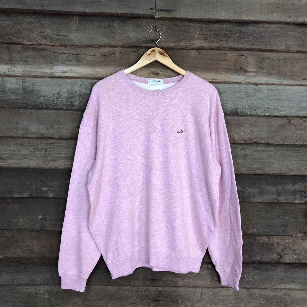 Japanese Brand Crocodile Pink vintage Sweatshirt #097B Size US XL / EU 56 / 4 - 3 Thumbnail
