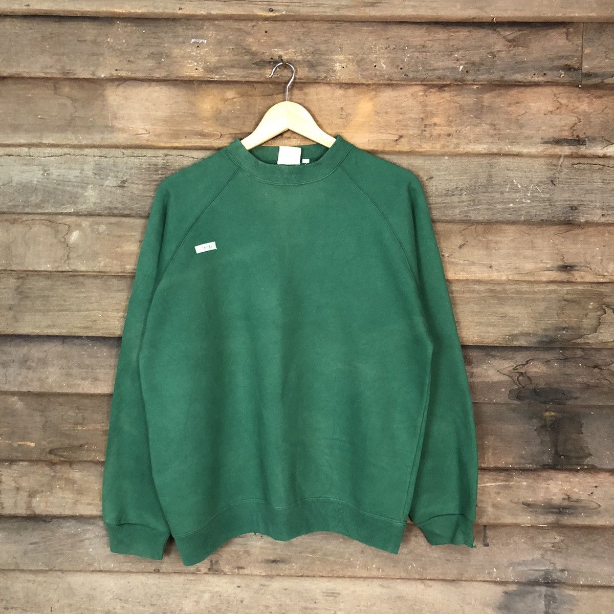 Avirex Avirex japan vintage plain Green Sweatshirt #067B Size US L / EU 52-54 / 3 - 1 Thumbnail