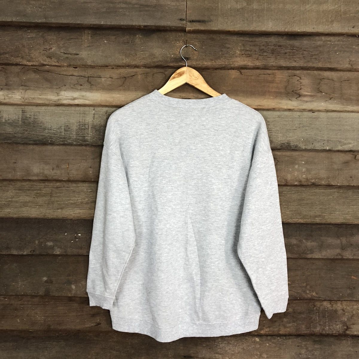 Japanese Brand Nice Claup White bear Grey Sweatshirt #101B Size US M / EU 48-50 / 2 - 12 Thumbnail