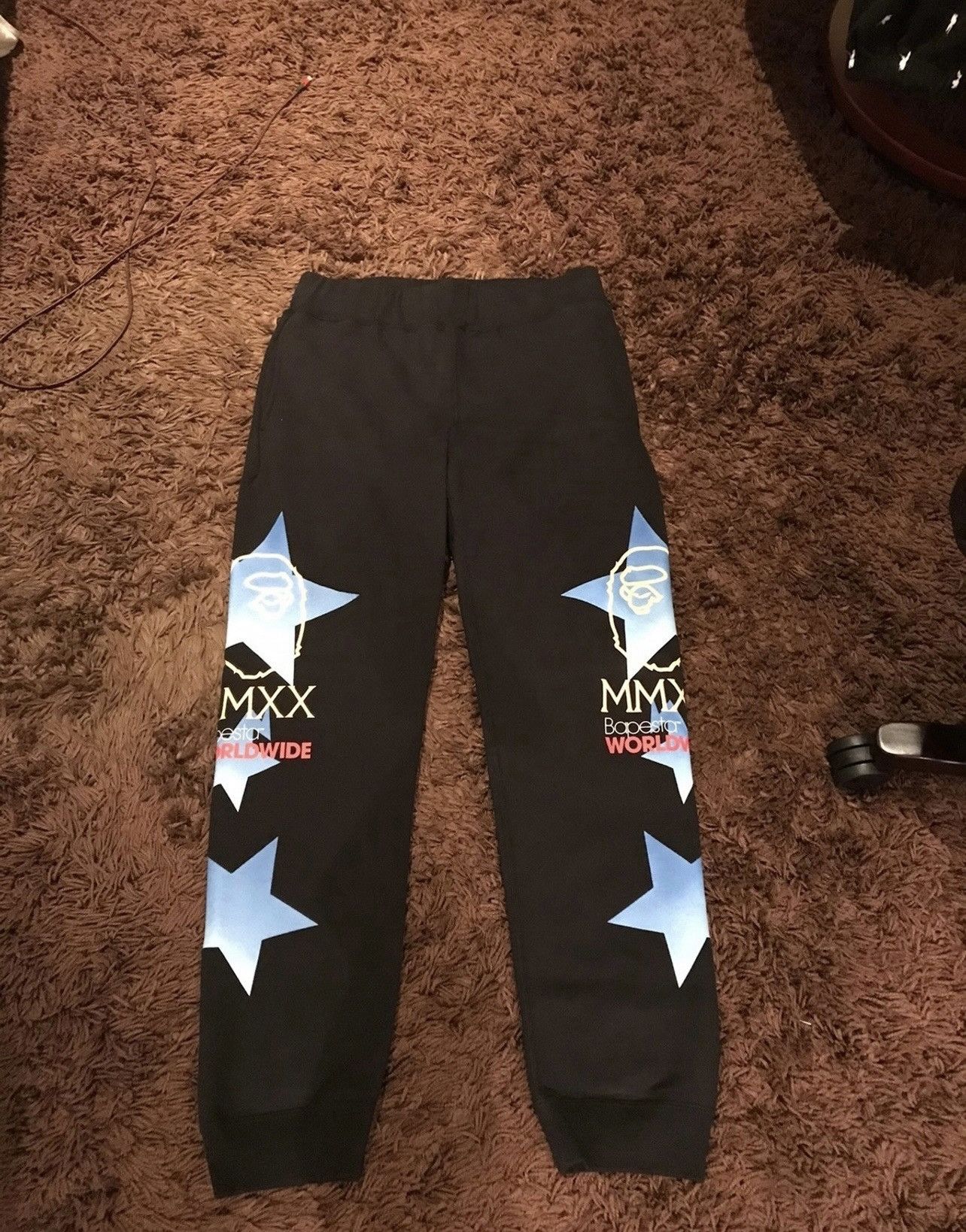 Bape Bape Sta Worldwide Sweat Pants Size US 34 / EU 50 - 3 Thumbnail