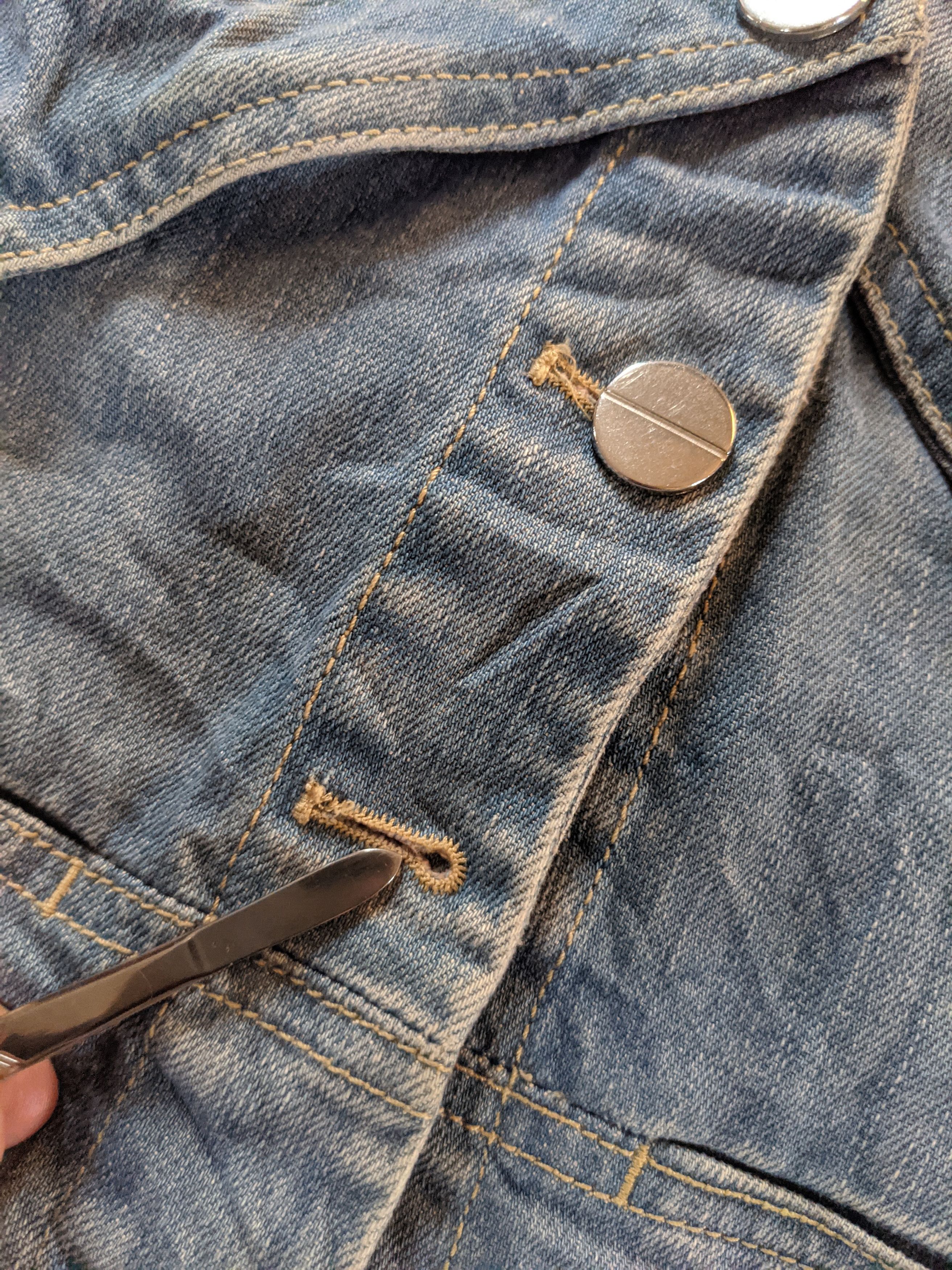 Marc Jacobs ⚡️Steals⚡️ Marc Jacobs Denim Vest Buckle Back Size US XS / EU 42 / 0 - 10 Thumbnail