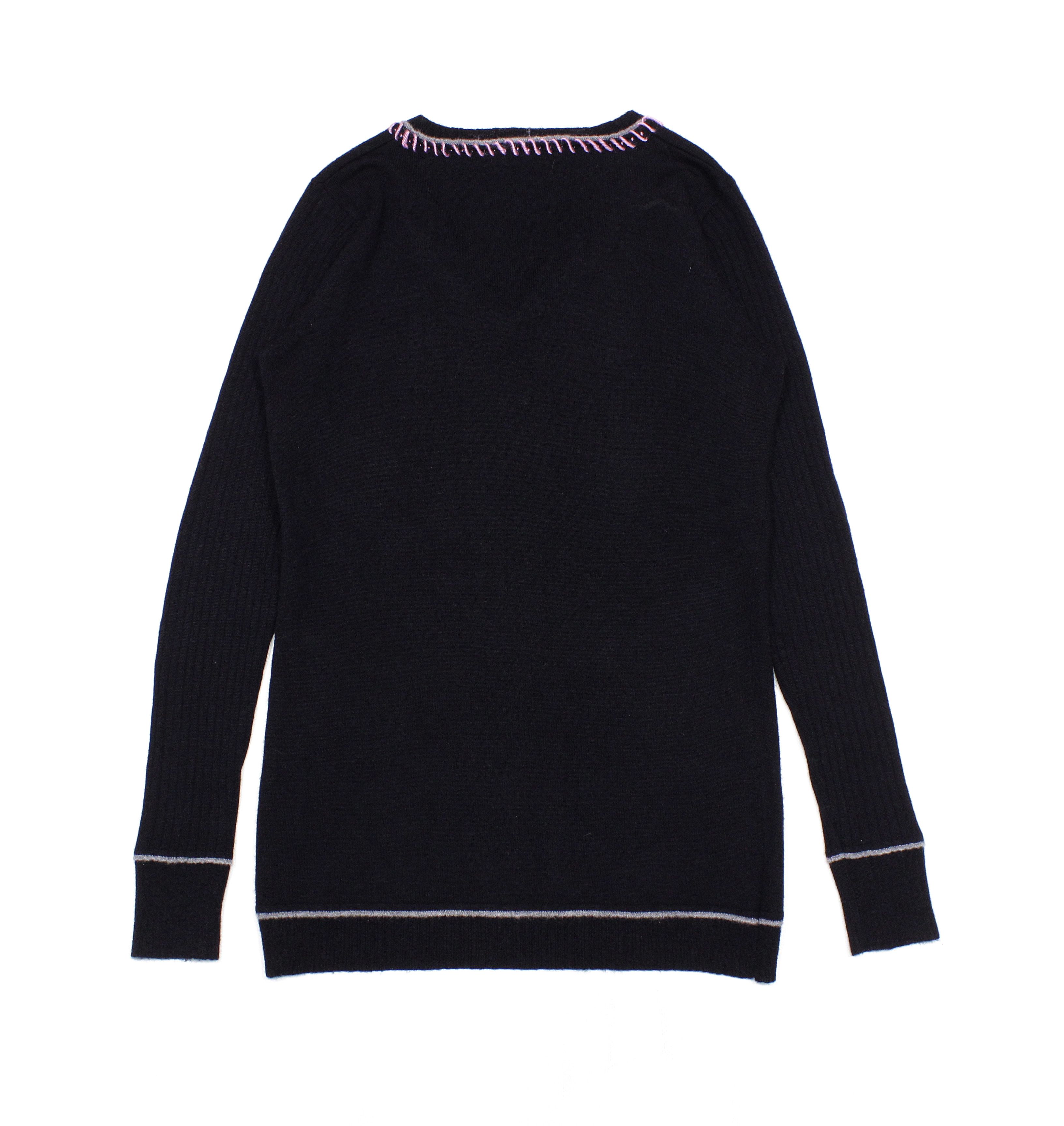 Gucci 90S Women's Wool Silk Cashmere Sweater Vintage Size M / US 6-8 / IT 42-44 - 3 Thumbnail