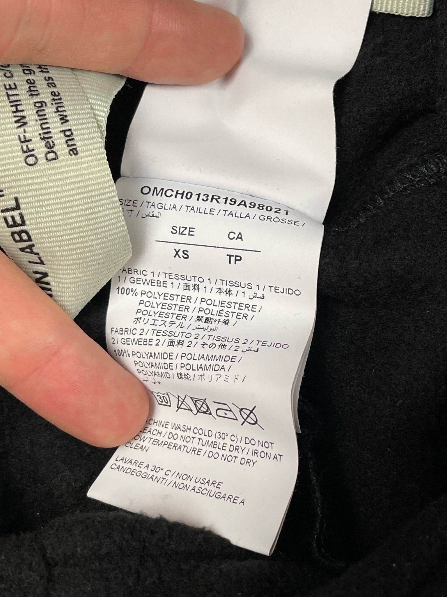 Off-White 🔥65% OFF🔥[SALE] Off-White Paint Splatter Cargo Sweatpants Size US 28 / EU 44 - 18 Thumbnail