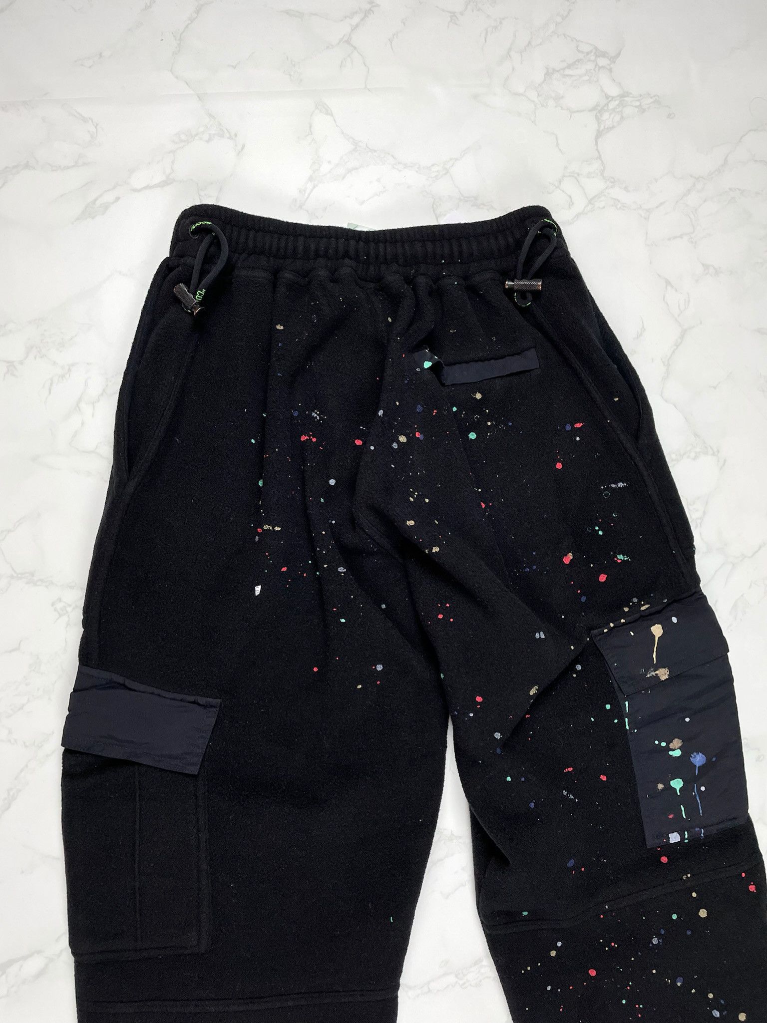 Off-White 🔥65% OFF🔥[SALE] Off-White Paint Splatter Cargo Sweatpants Size US 28 / EU 44 - 21 Thumbnail